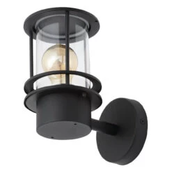 Zink LEONIS Outdoor Wall Lantern Black