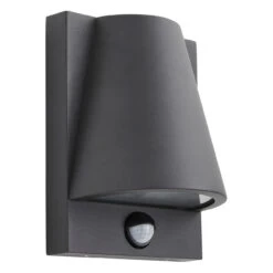 Zink VESOUL Outdoor Wall Light With PIR Anthracite Grey